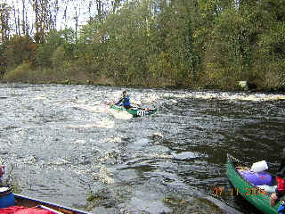 Bottom of Warden's Gorge. Nice surf wave.