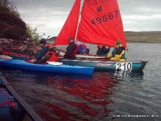 All sorts of craft. Loch Osgaig.