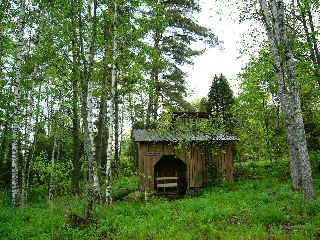 Furustad log cabin, Stora Le.